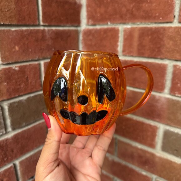 TARGET HYDE & EEK! PUMPKIN GLASS MUG 1CT - Picture 1 of 5